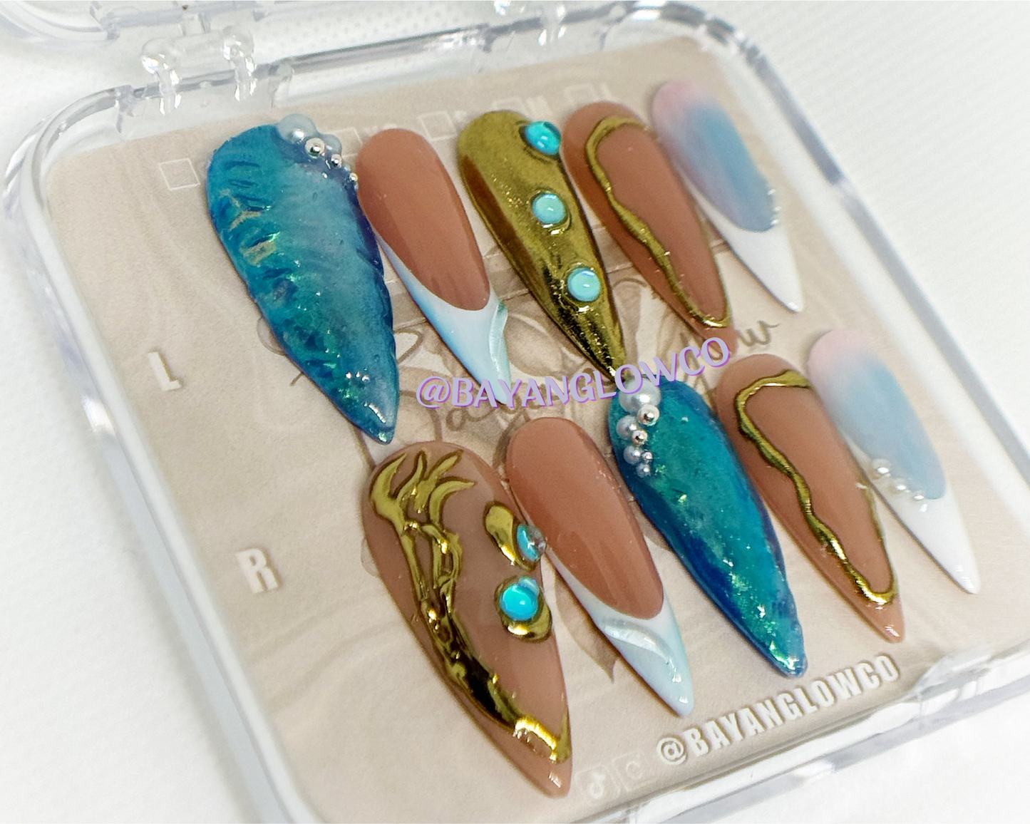 CUSTOM PRESS ON NAILS