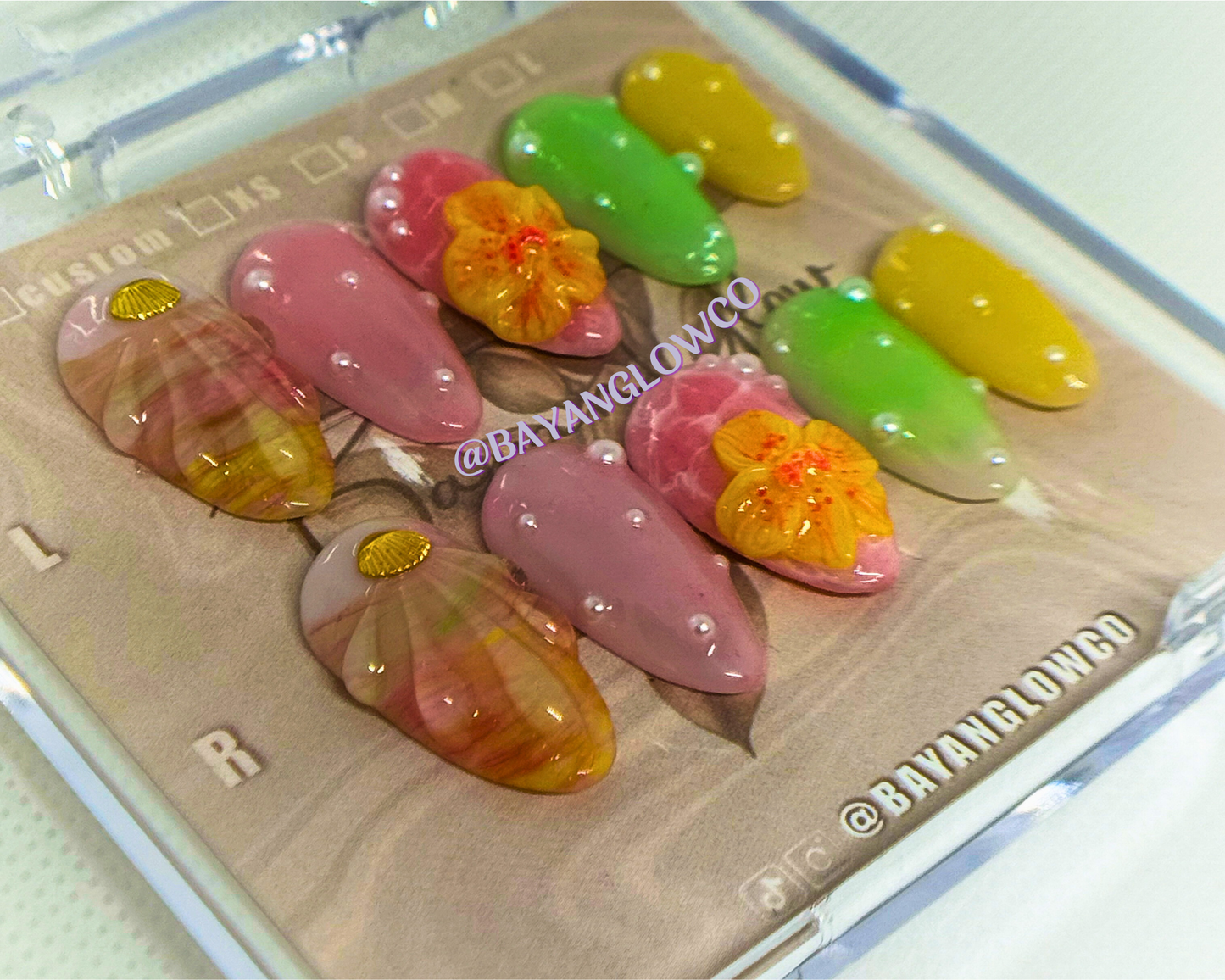 CUSTOM PRESS ON NAILS